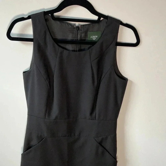 J.Crew Suiting |  Sleeveless Wool Dress - Picture 2 of 7